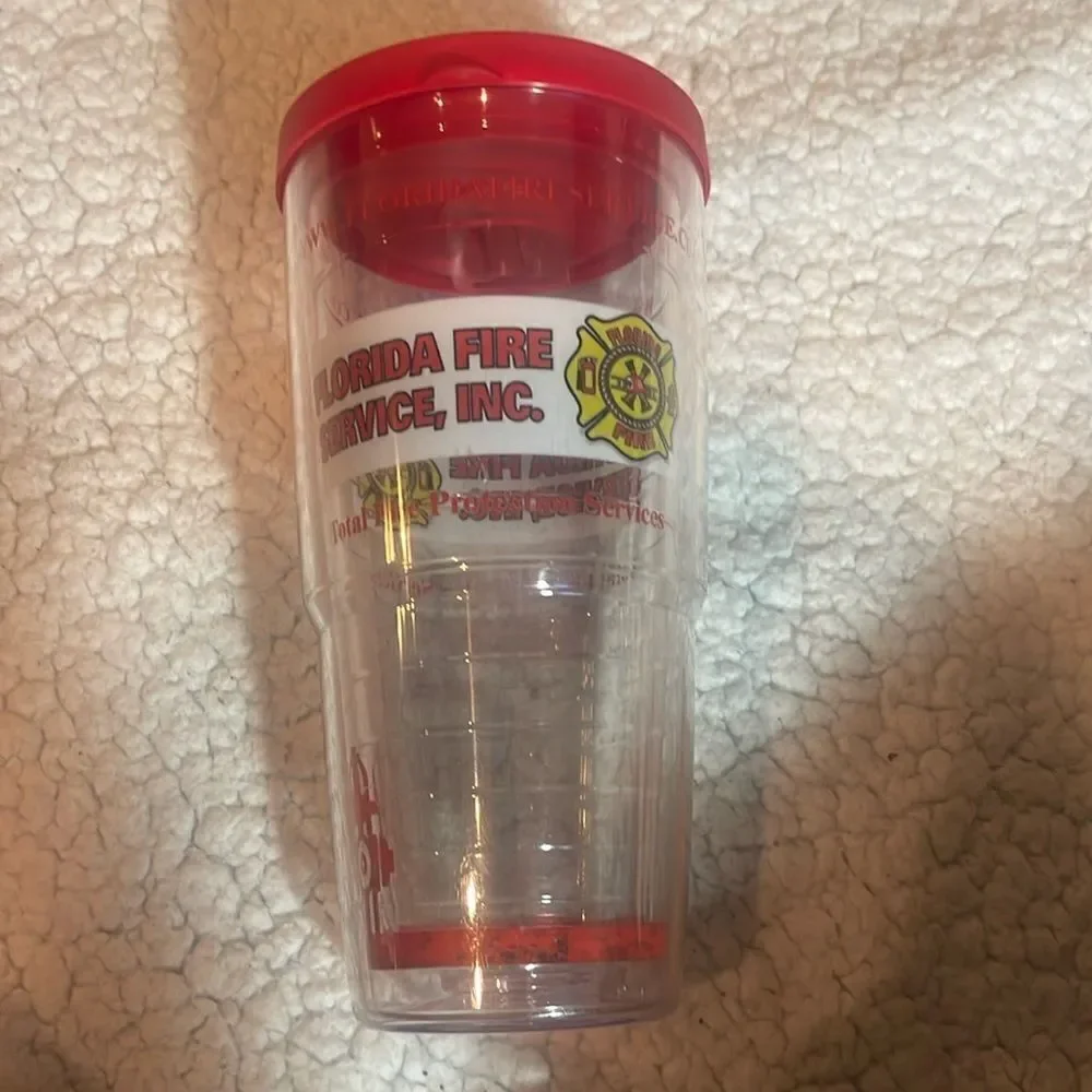 Florida fire service Inc. tervis cup and lid 24 ounce